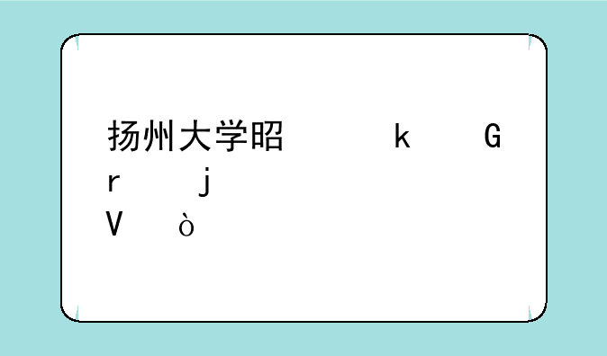 扬州大学是多少本的学校啊？