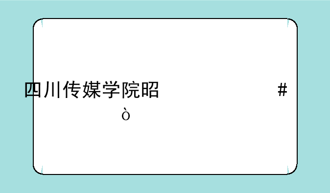 四川传媒学院是什么大学？
